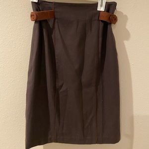 Gucci vintage wool pencil skirt